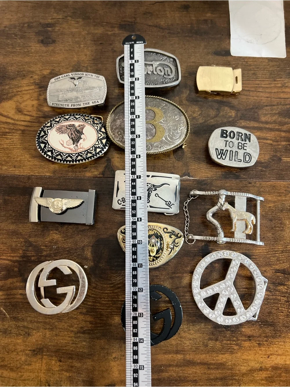 Mixed Men’s Money Clips and Buckle Accents - Gold & Silver Tones
